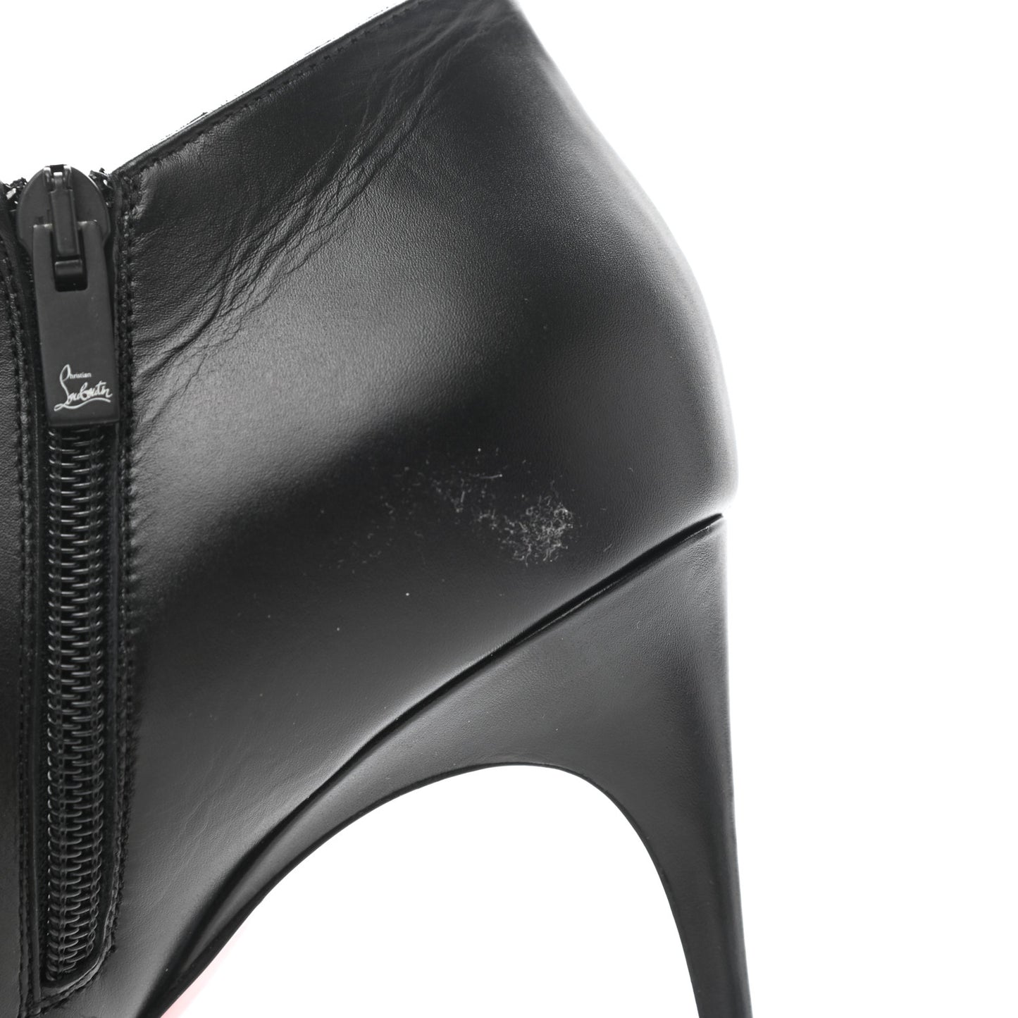 Calfskin Gorgona 85 Ankle Boots 36 Black