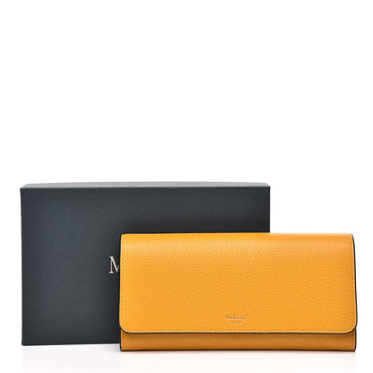Mulberry Small Classic Grain Continental Wallet Deep Amber 9 of 9