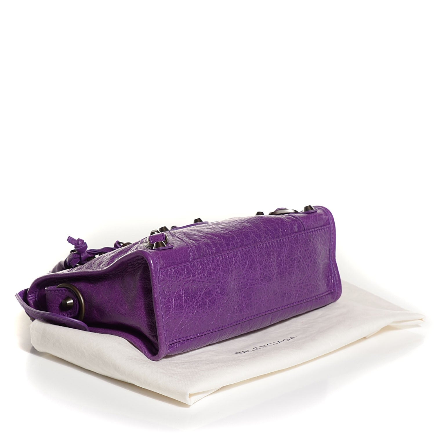 Balenciaga Agneau Classic Hardware Mini City Ultraviolet 4 of 12