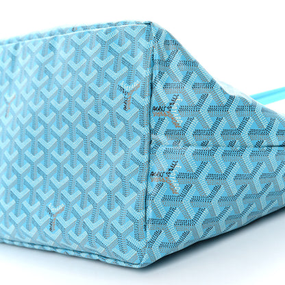 Goyard Goyardine Saint Louis GM Balise Beach Towel Set Turquoise 9 of 9