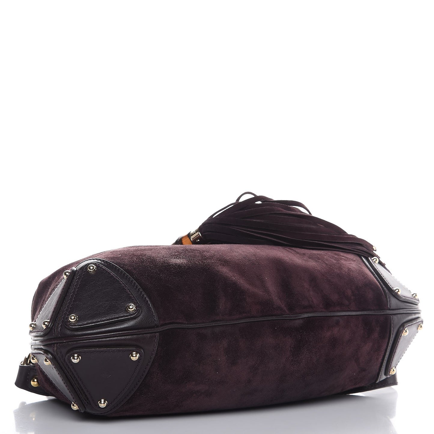 Suede Medium Indy Top Handle Hobo Purple