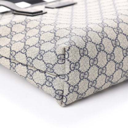 Gucci GG Supreme Monogram Small Joy Tote Navy 8 of 9