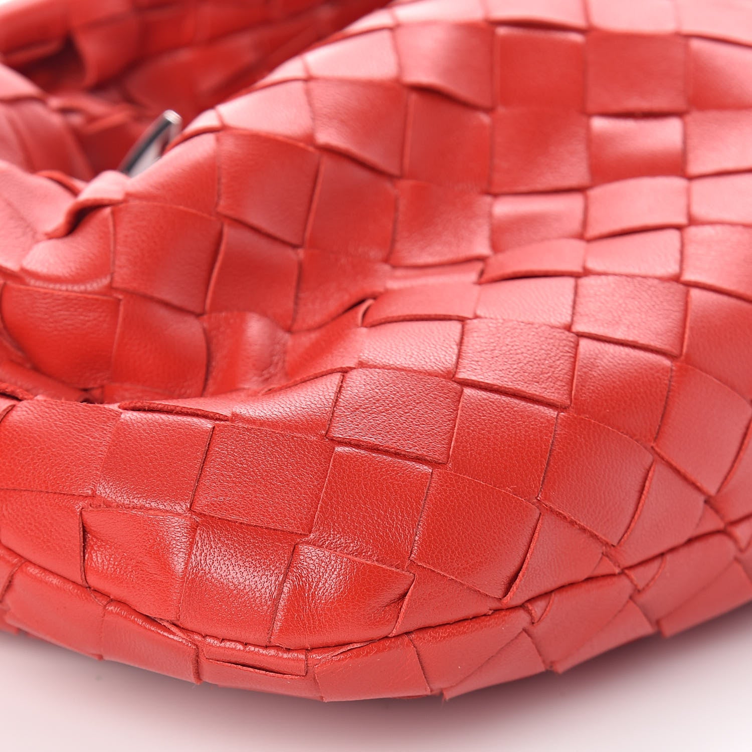 Bottega Veneta Nappa Intrecciato Mini Jodie Red 8 of 9