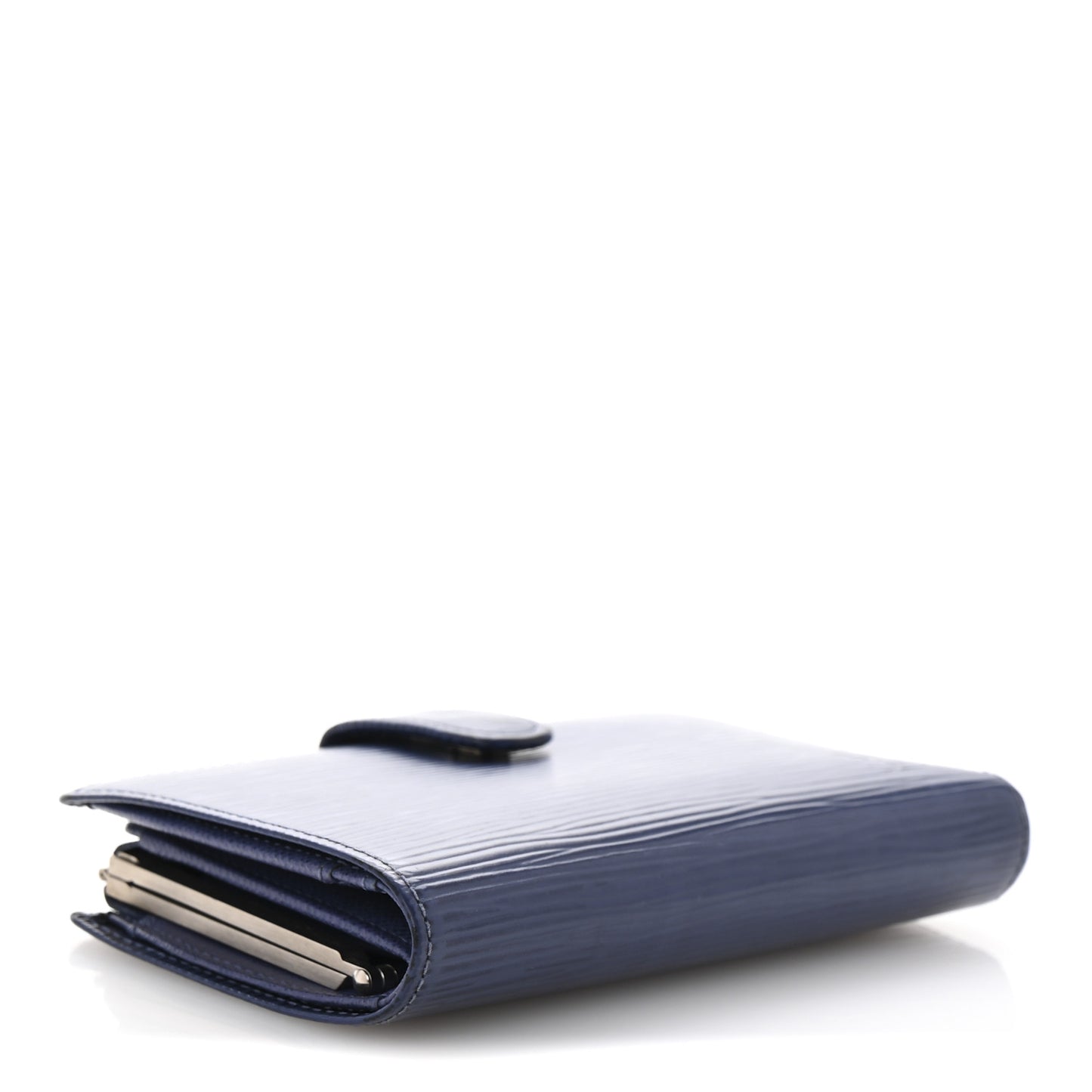 Epi French Purse Wallet Myrtille