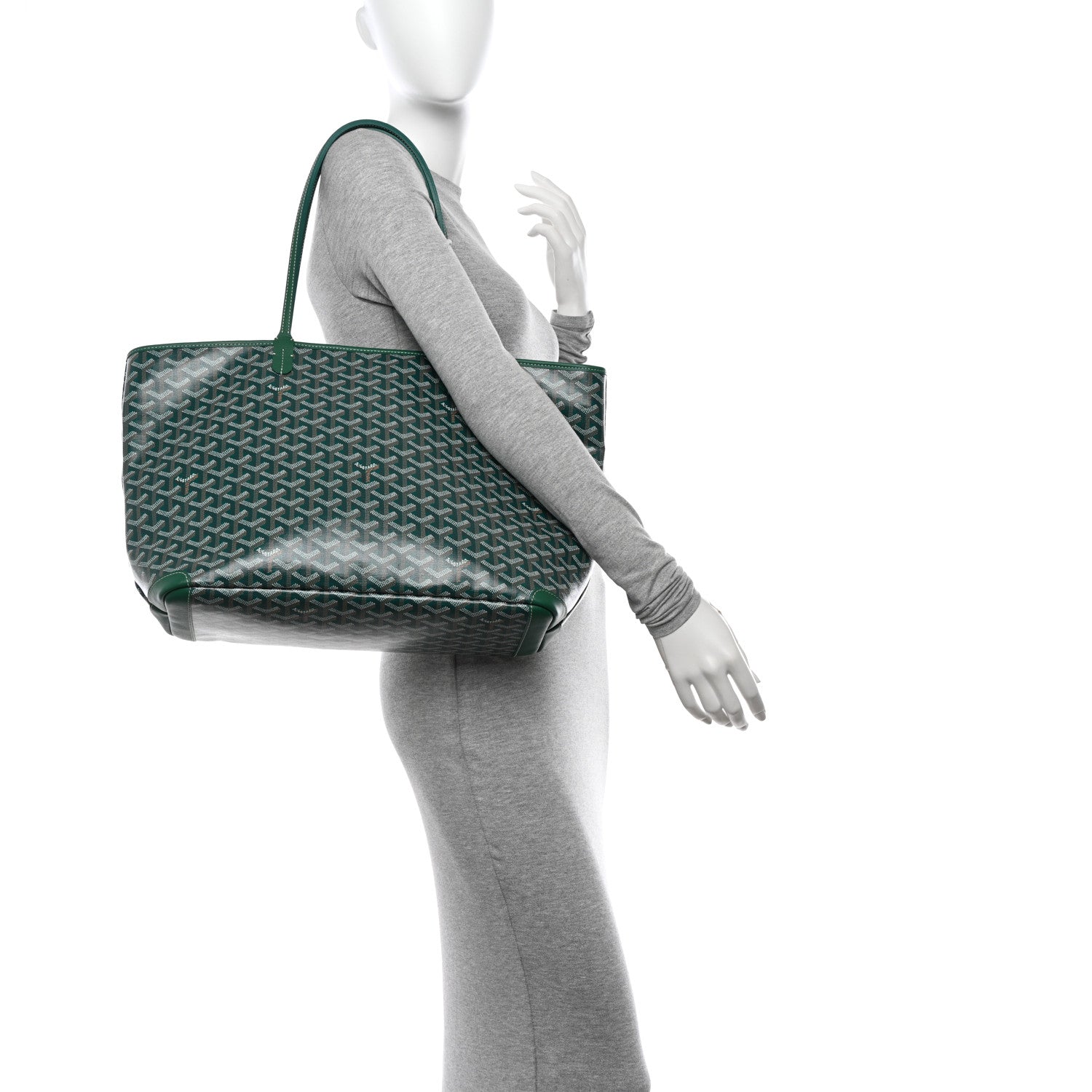 Goyard Goyardine Artois MM Green 2 of 12