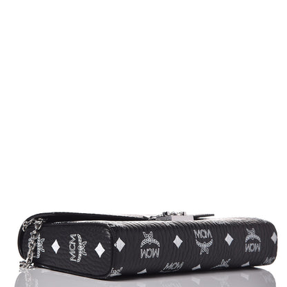 MCM Visetos Patricia Wallet On Chain Black 4 of 14