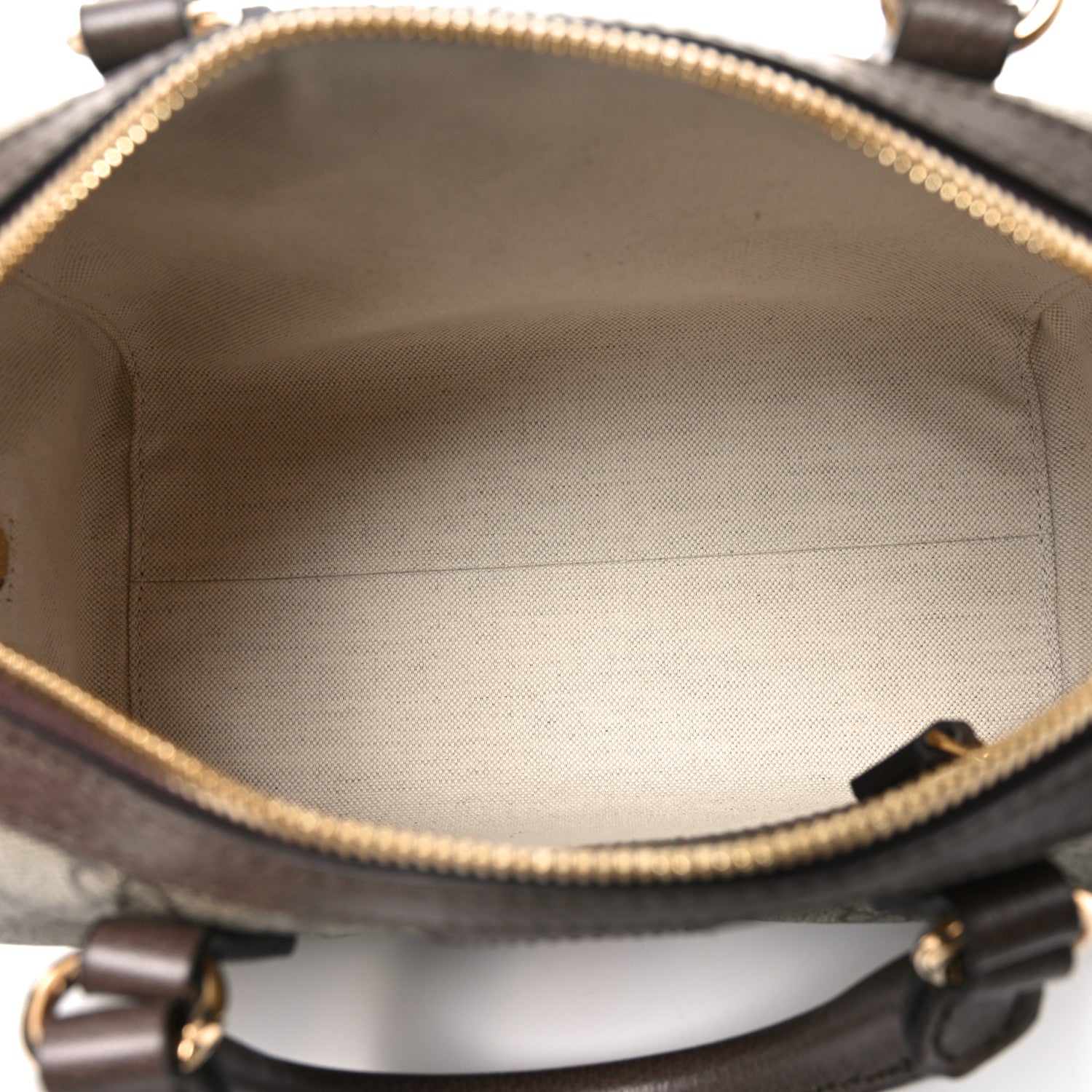 Gucci GG Supreme Monogram Web Small Ophidia Boston Beige New Acero 5 of 10