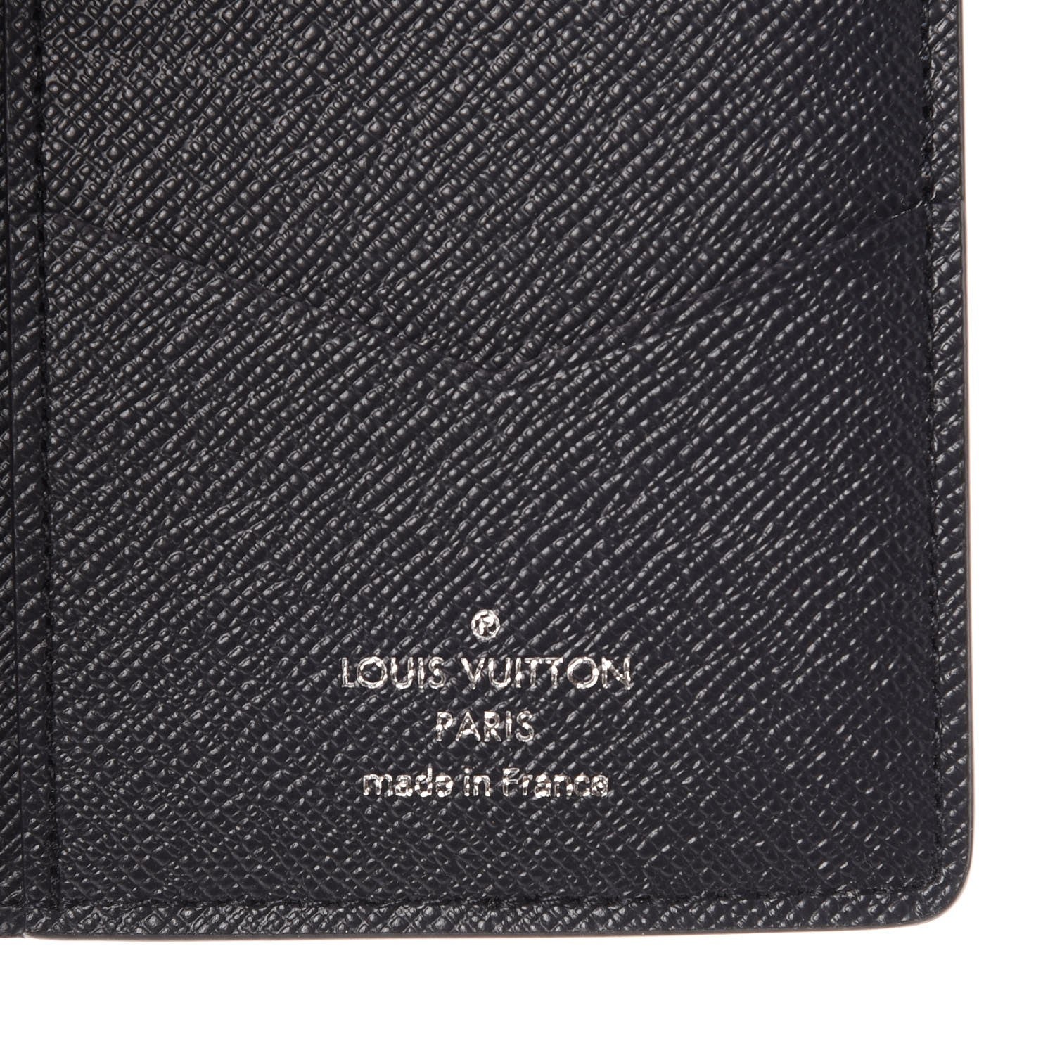Louis Vuitton Savane Monogram Chapman Rhinoceros Pocket Organizer Encre 6 of 8