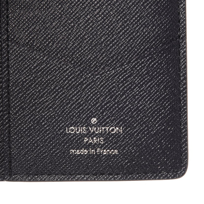 Louis Vuitton Savane Monogram Chapman Rhinoceros Pocket Organizer Encre 6 of 8