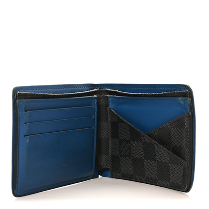 Louis Vuitton Damier Cobalt Multiple Wallet Neon 5 of 10