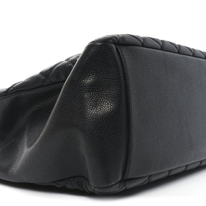 Chanel Caviar Quilted Grand Shopping Tote GST Black 9 of 10