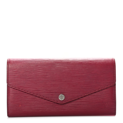 Louis Vuitton Epi Sarah Wallet NM Fuchsia 1 of 9
