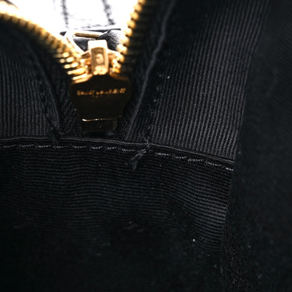 Saint Laurent Tweed Calfskin Monogram Lou Camera Bag Black 12 of 13