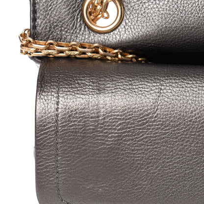 Chanel Metallic Calfskin Quilted 2.55 Reissue 226 Flap Charcoal 14 of 14