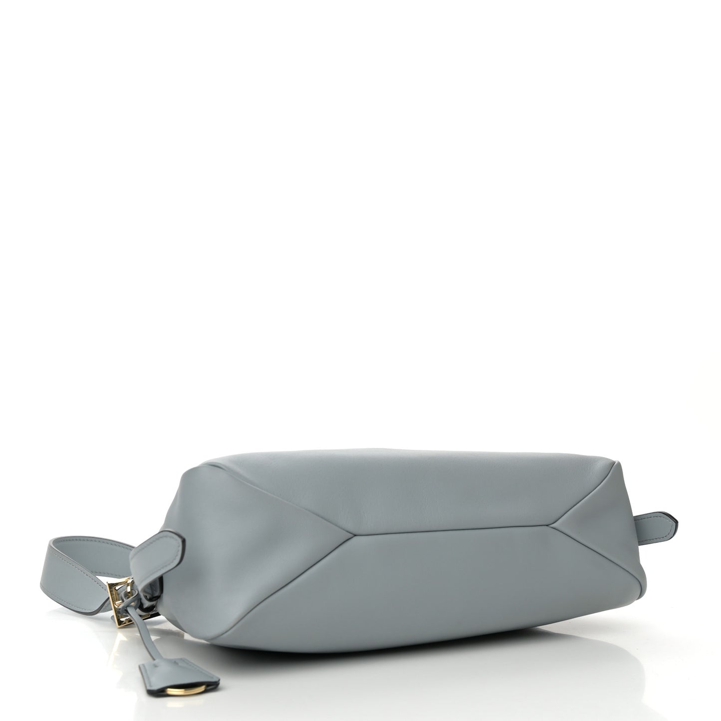 Soft Calfskin Medium Aimee Shoulder Bag Opaline