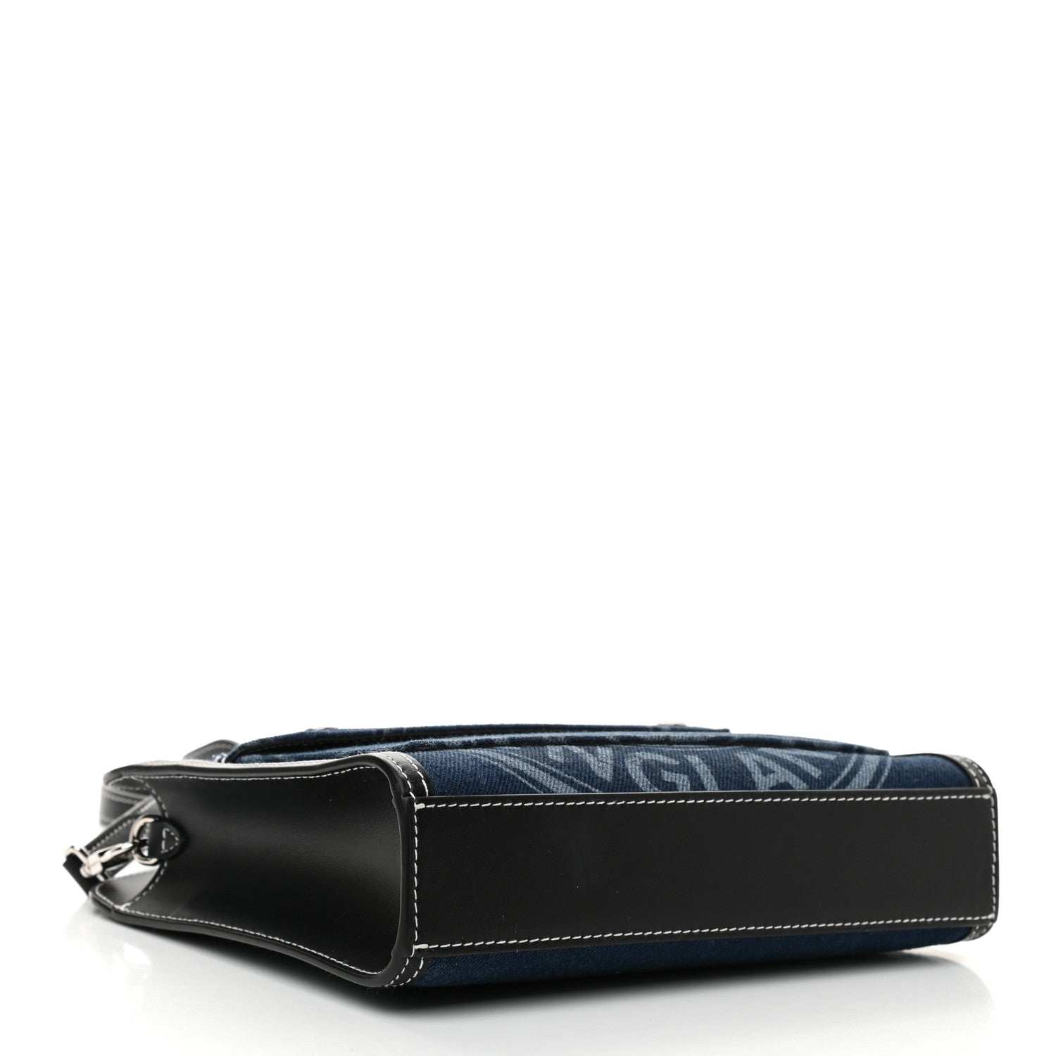 Burberry Denim Smooth Calfskin Mini Pocket Bag Blue 4 of 10