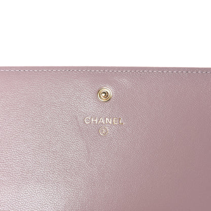 Chanel Sheepskin Quilted Mademoiselle Vintage Flap Wallet Pink 6 of 10