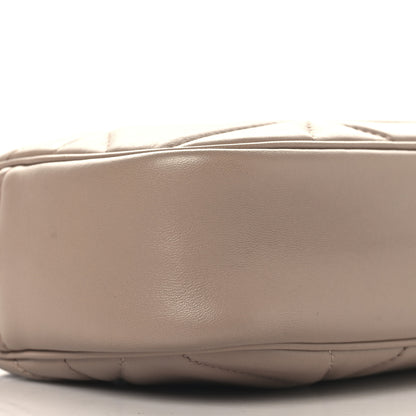 Prada Nappa Triangle Stitched Spectrum Camera Bag Cipria 8 of 9