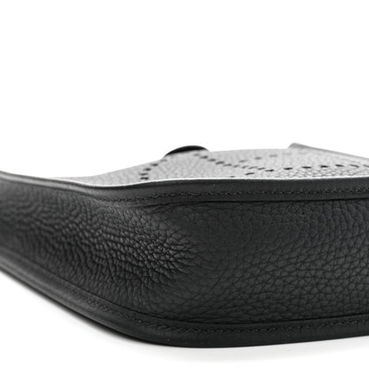 Hermes Taurillon Clemence Evelyne TPM Black 9 of 10