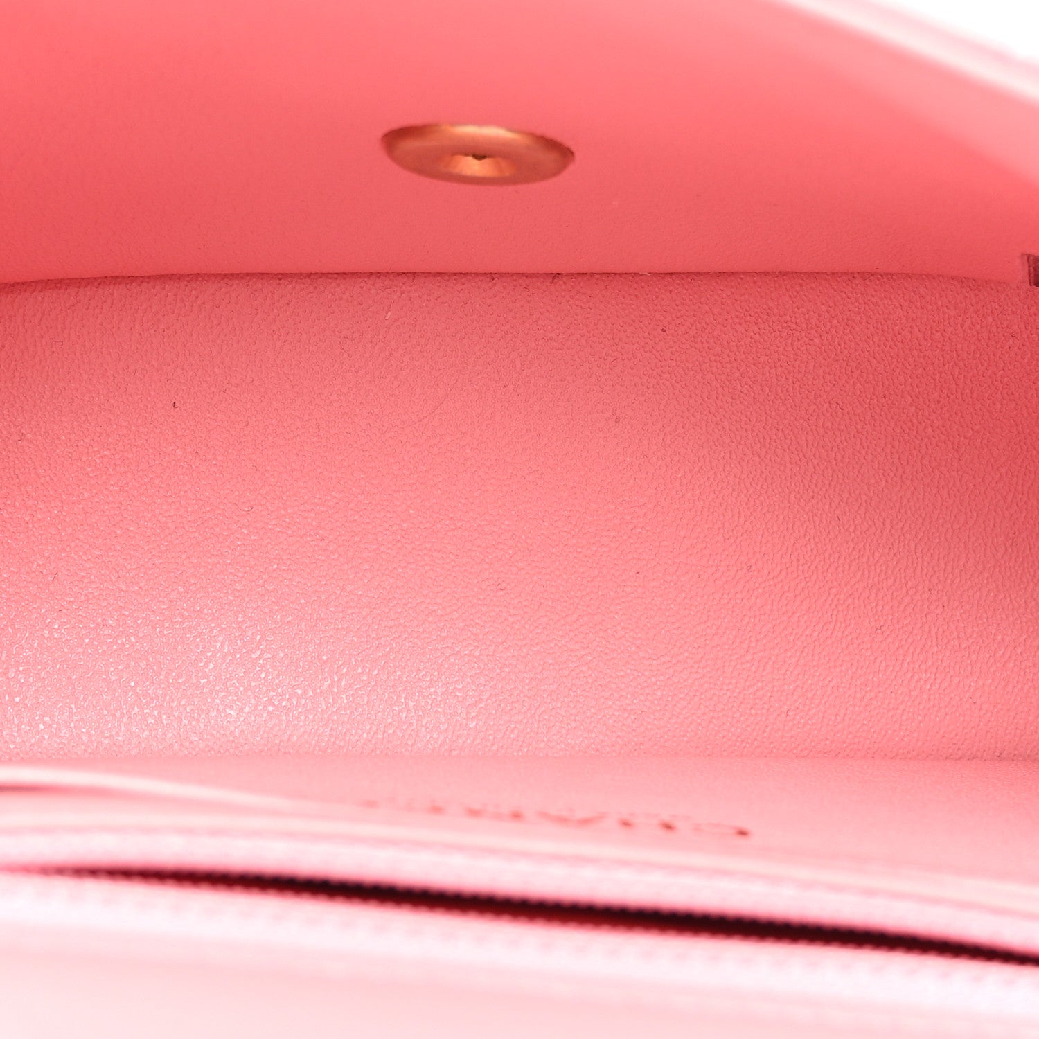 Chanel Lambskin Quilted Mini Square Flap Light Pink 5 of 14