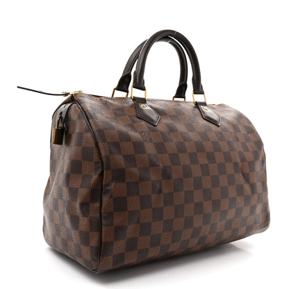 Louis Vuitton Damier Ebene Speedy 30 3 of 14