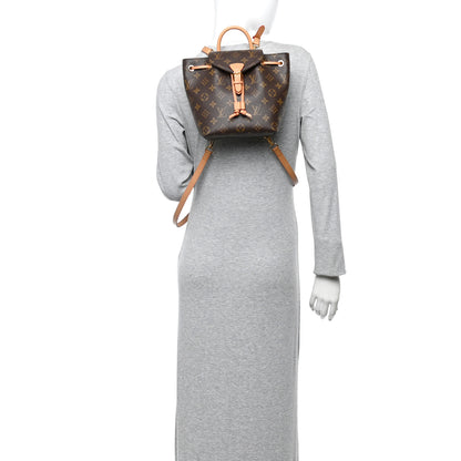Louis Vuitton Monogram Montsouris BB Backpack Natural 2 of 10