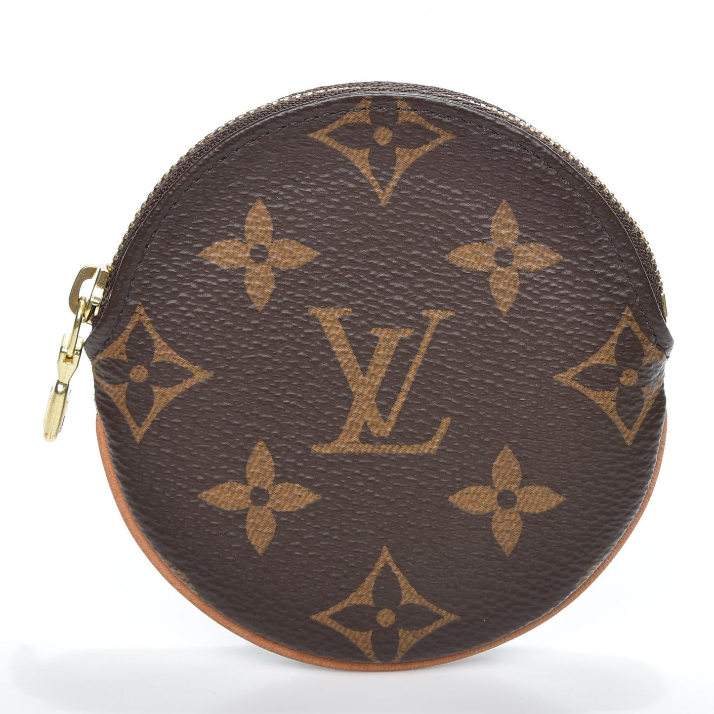 Monogram Round Coin Purse