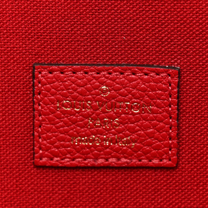 Louis Vuitton Empreinte Pochette Felicie Chain Wallet Scarlet 9 of 12