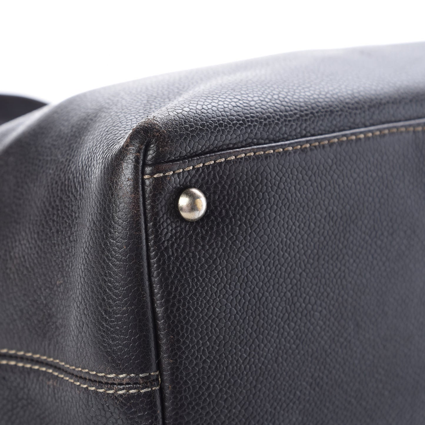 Caviar CC Shoulder Bag Brown