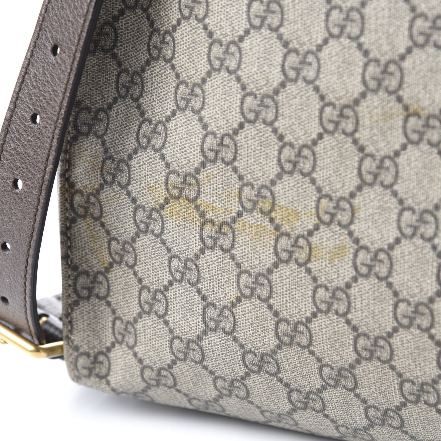 Soft GG Supreme Monogram Slip Handle Vertical Tote Beige New Acero