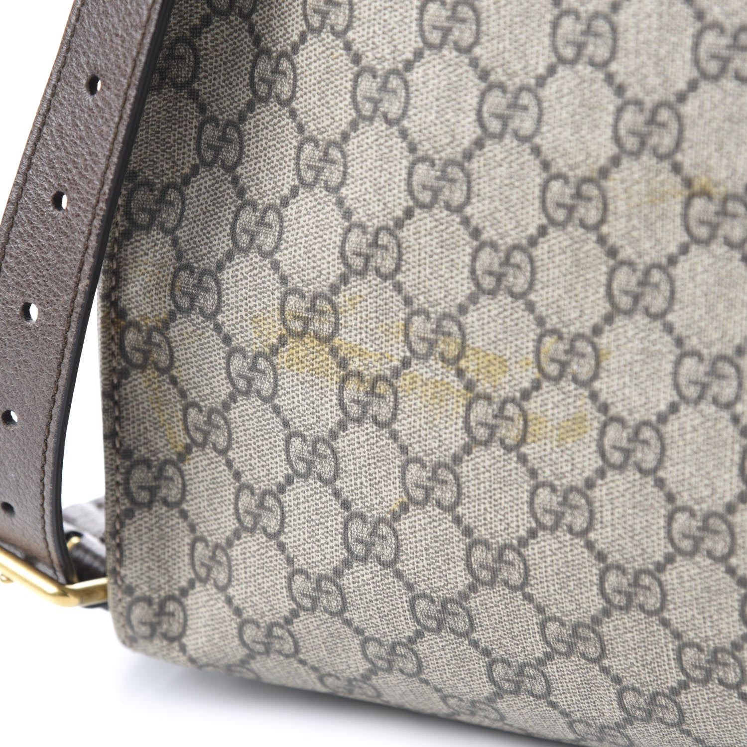 Gucci Soft GG Supreme Monogram Slip Handle Vertical Tote Beige New Acero 11 of 13