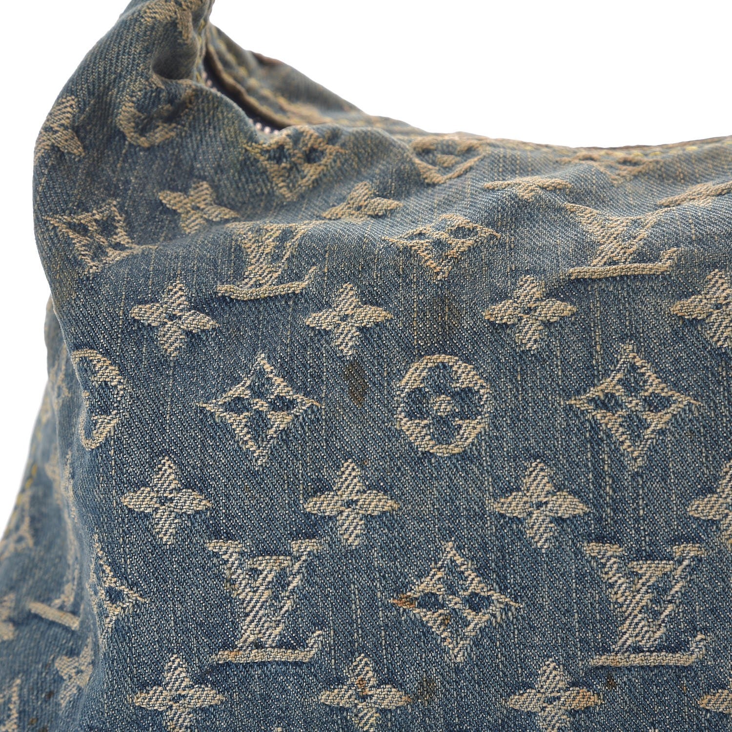 Louis Vuitton Monogram Denim Baggy PM Blue 14 of 22