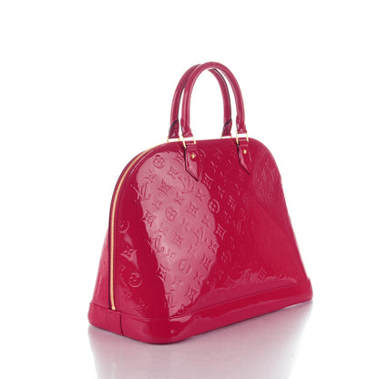 Louis Vuitton Vernis Alma GM Rose Indien 3 of 7
