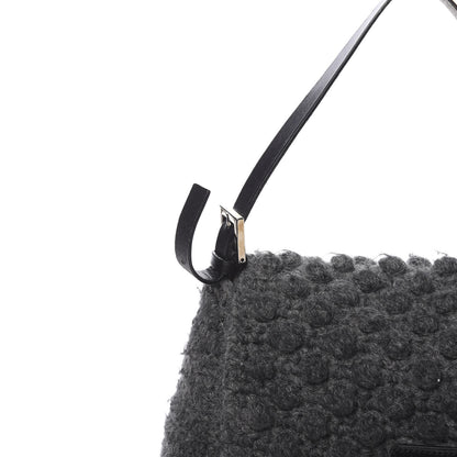 Fendi Woven Knit Baguette Grey 14 of 14