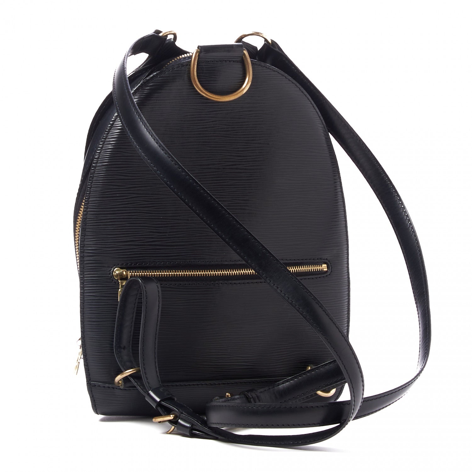 Louis Vuitton Epi Mabillon Backpack Black 3 of 8