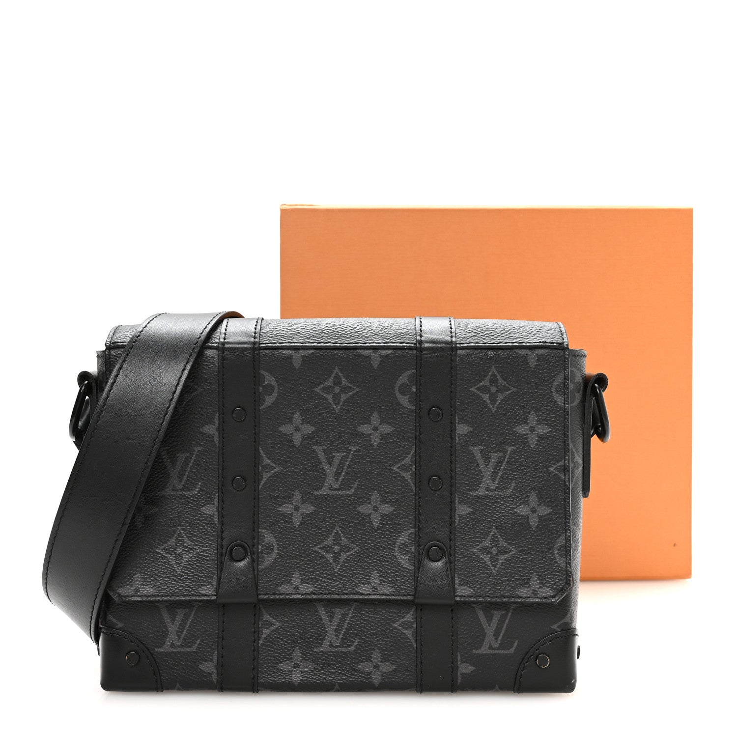 Louis Vuitton Monogram Eclipse Trunk Messenger 10 of 10