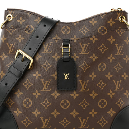 Louis Vuitton Monogram Odeon MM Black 7 of 9