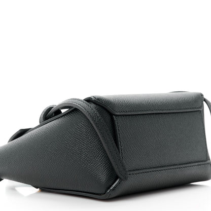 Celine Grained Calfskin Pico Belt Bag Black 8 of 11