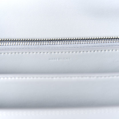 Celine Smooth Calfskin Medium Classic Box Flap Bag Slate 9 of 10