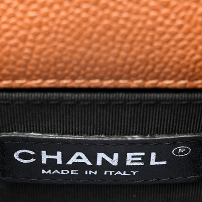 Chanel Caviar Mini Dallas Boy Brick Flap Brown 6 of 10