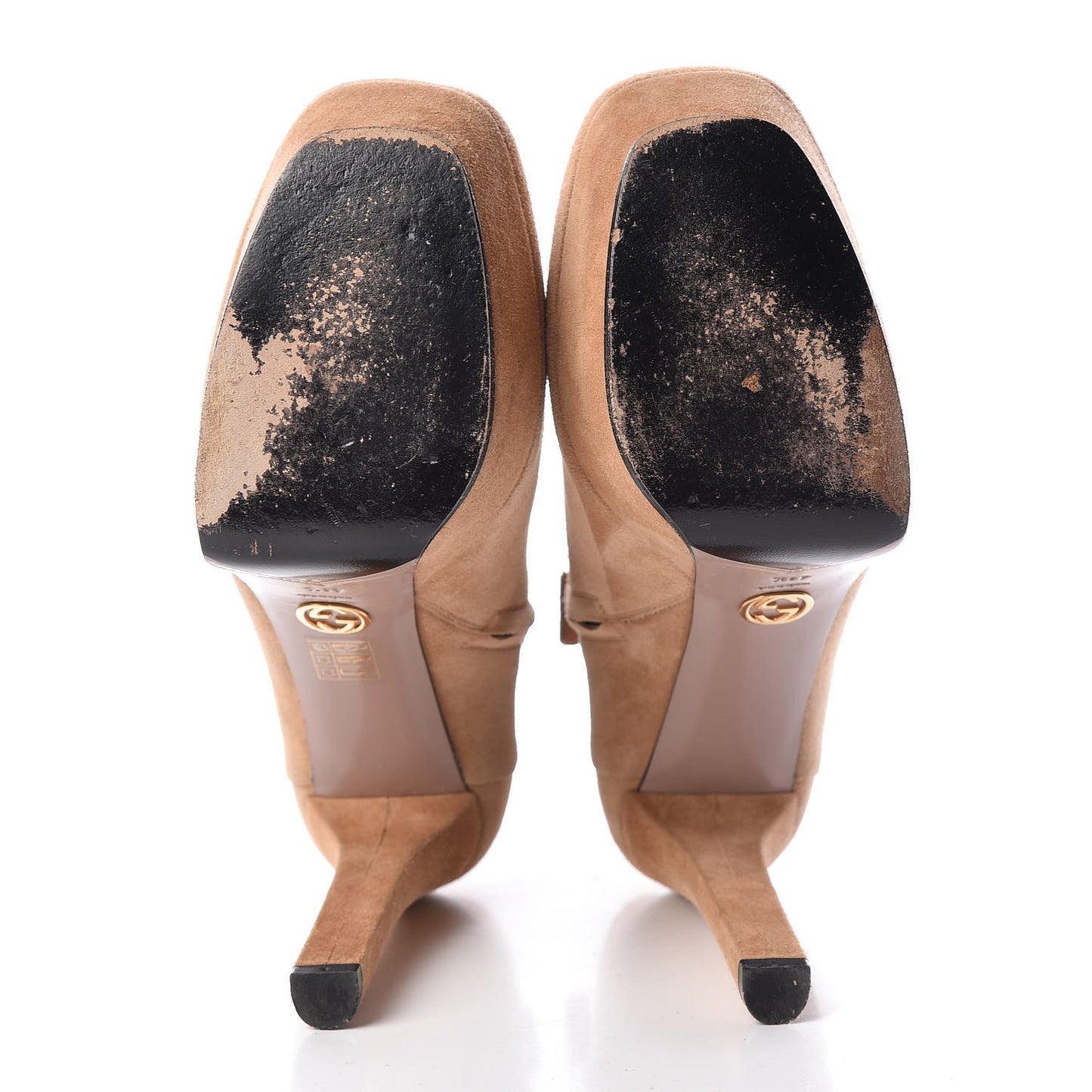 Kid Scamosciato Leila Platform Ankle Boots 41.5 Camelia