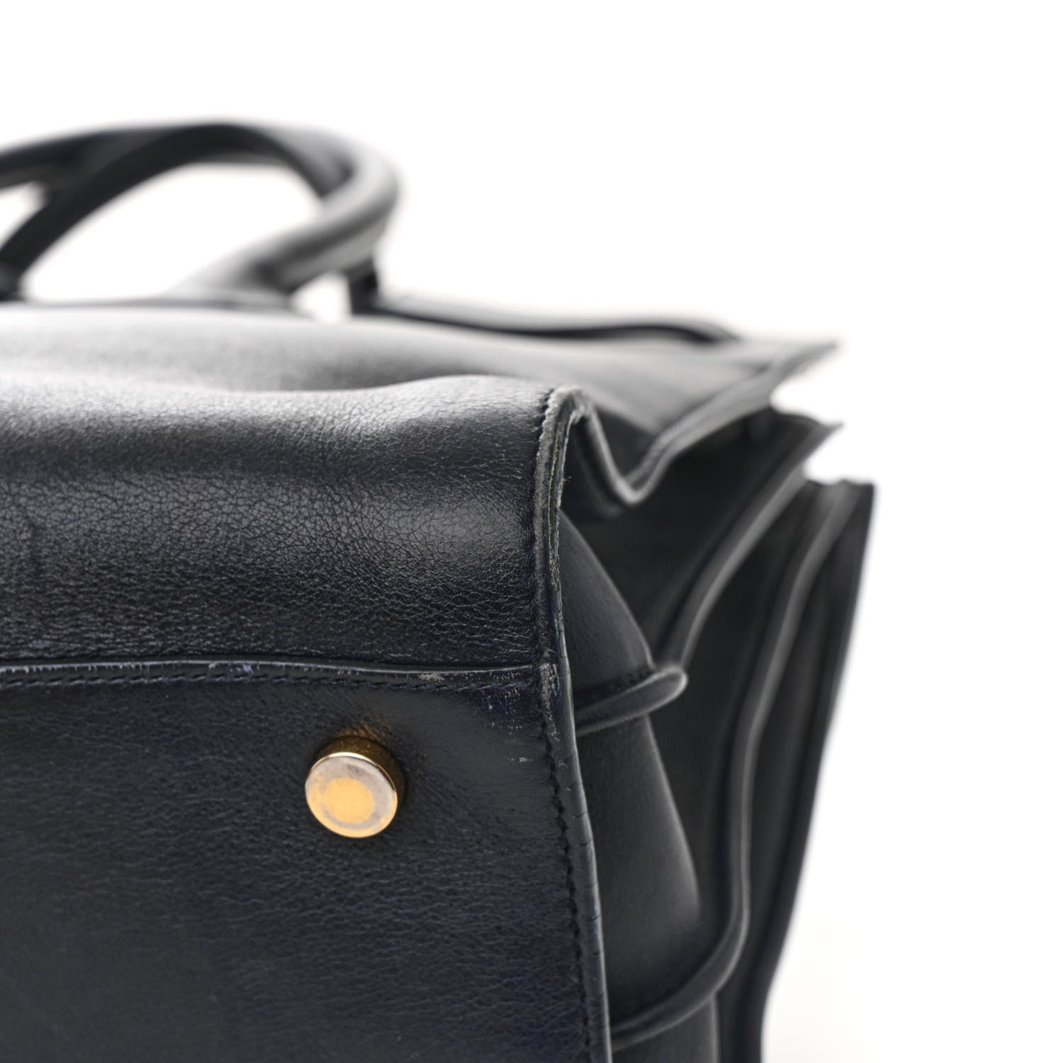 Saint Laurent Calfskin Small Sac De Jour Navy 11 of 26