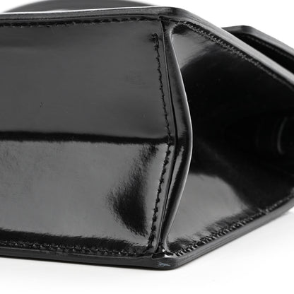 Off-White Calfskin Salary Jitney 1.4 Shoulder Bag Black 10 of 11