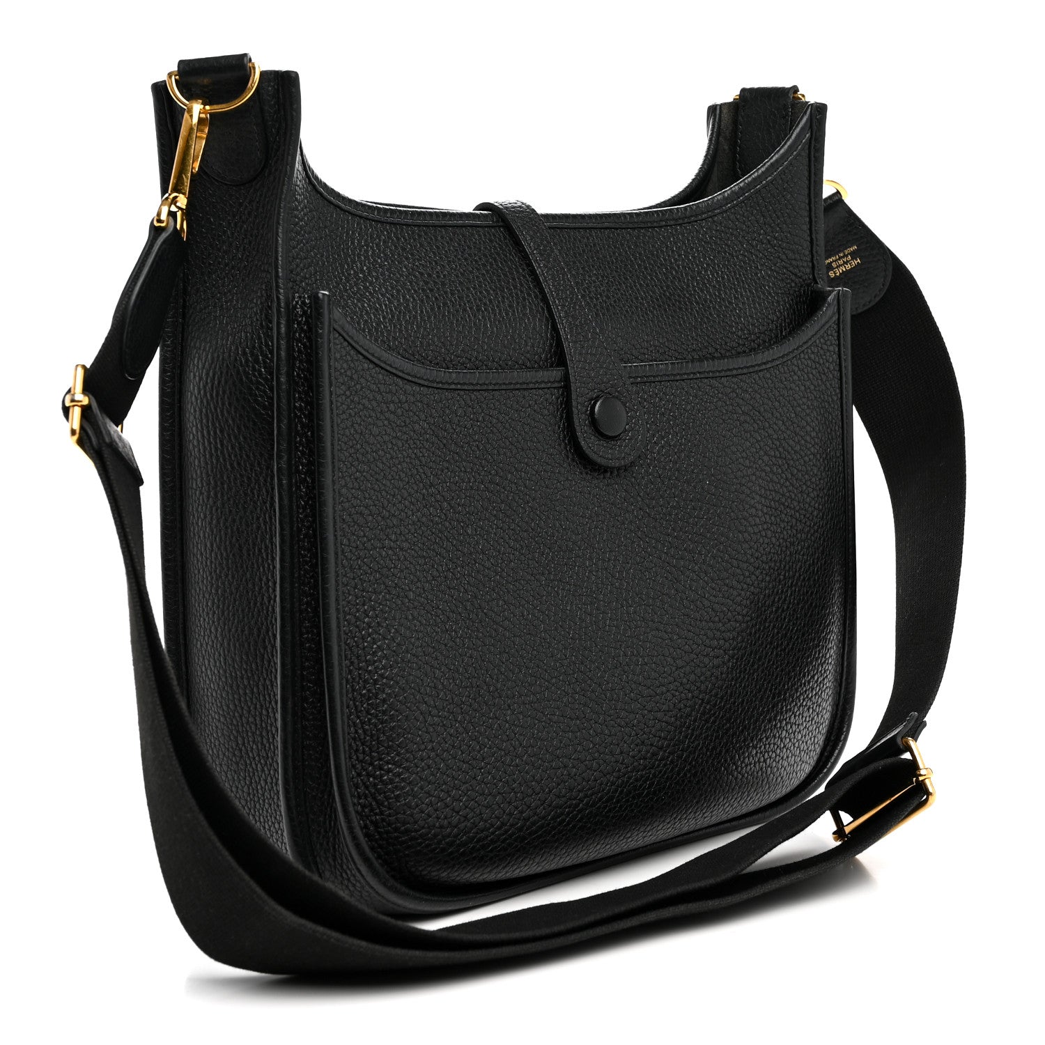 Hermes Taurillon Clemence Evelyne III PM Black 3 of 11