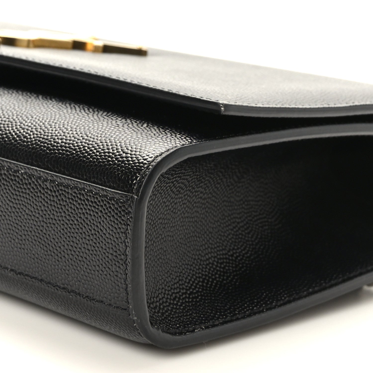 Saint Laurent Grain De Poudre Medium Classic Monogram Kate Satchel Black 9 of 9
