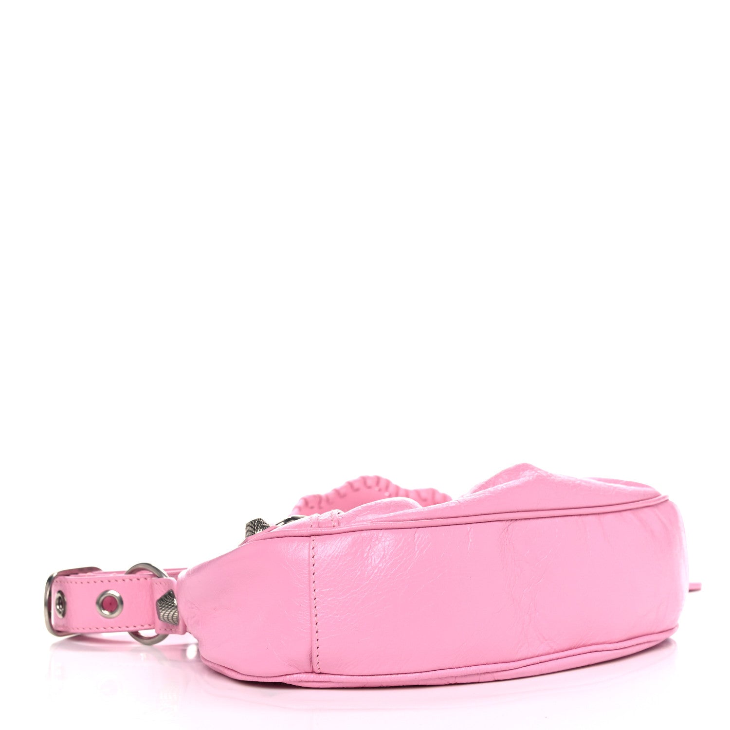 Balenciaga Agneau Arena Le Cagole Shoulder Bag XS Candy Pink 5 of 12