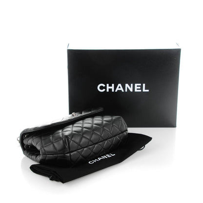 Chanel Lambskin Quilted Small Daily Supple Flap Black 4 of 8