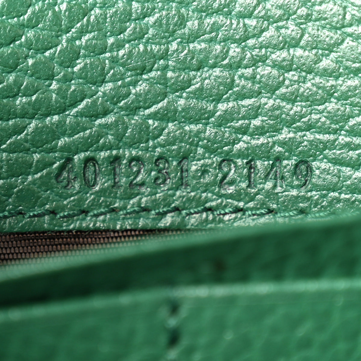 Calfskin Mini Dionysus Chain Wallet Emerald