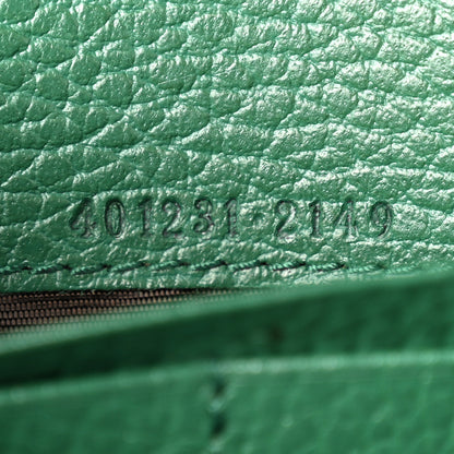 Gucci Calfskin Mini Dionysus Chain Wallet Emerald 7 of 10