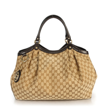 Gucci Monogram Large Sukey Tote Dark Brown 1 of 8